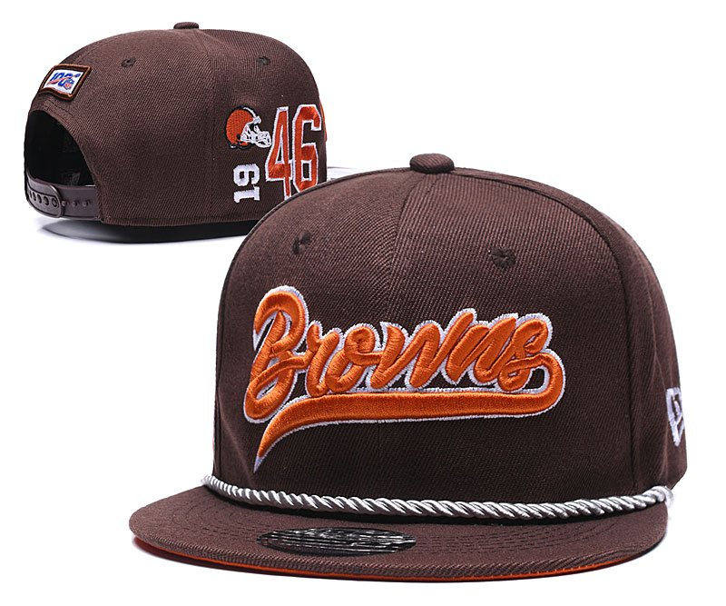 Cleveland Browns Stitched Snapback Hats 009
